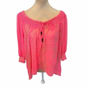 H&M Vibrant Pink Blouse